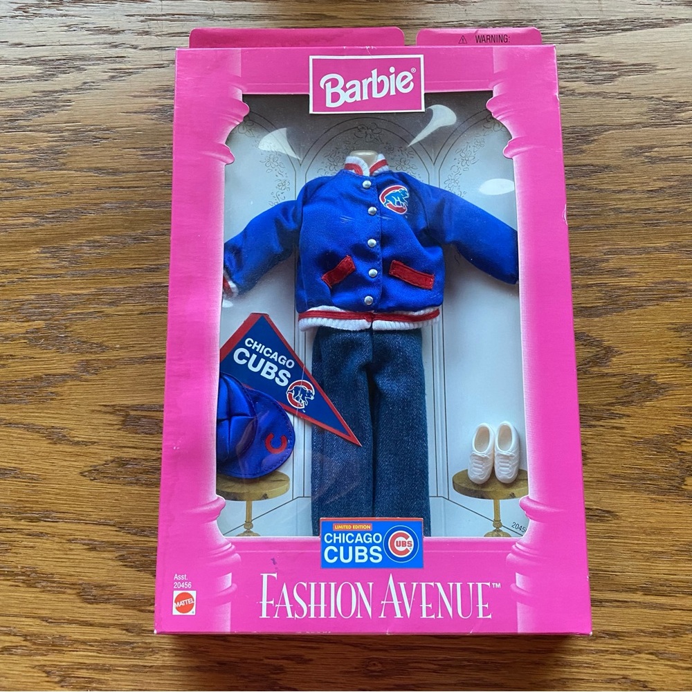 Barbie Fashion Avenue Chicago Cubs Outfit